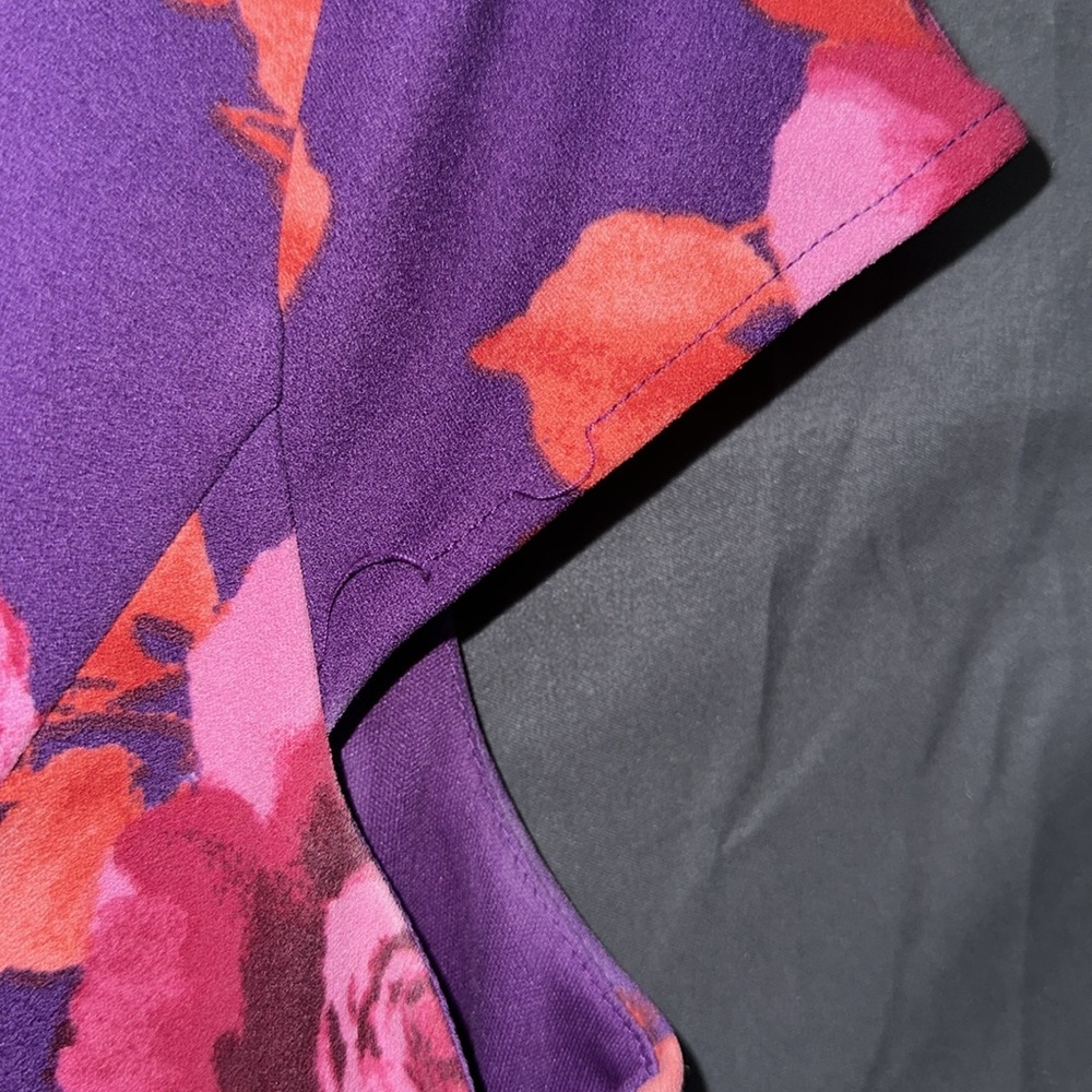 Purple floral dress - Picture 11 of 11